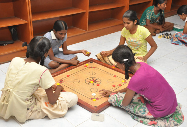 Indoor games are reserved for after school hours, before bedtime and weekends.